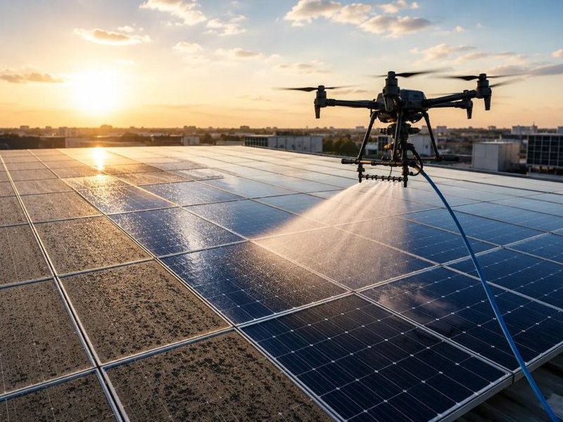 Solar Panel Cleaning service